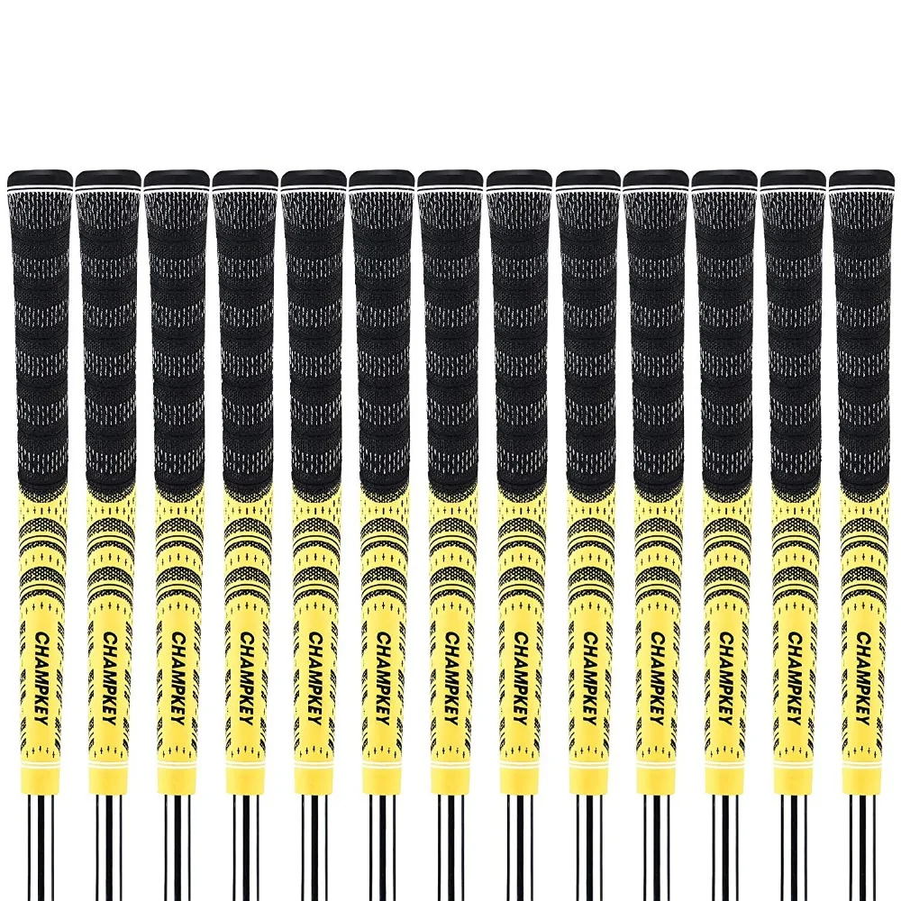 

Wholesale Golf Grips MIDSIZE Iron And Golf Wood Club Grip Cabon Yarn 13pcs/lot Free shipping