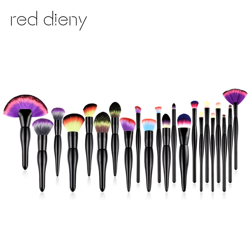 22Pcs Makeup Brushes Set Foundation Power Contour Concealer Blush Brush Eyeshadow Eyeliner Lip Cosmetic Beauty Make