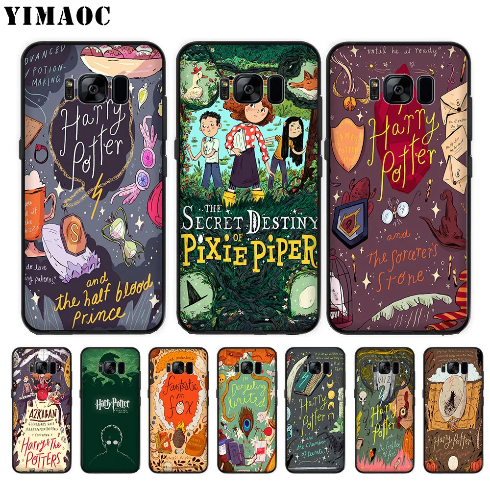 

YIMAOC Harry Potter Comics Soft Case for Samsung Galaxy S10 Plus S10e S6 S7 Edge S8 S9 Plus J6 M10 M20 M30
