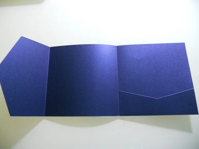 Navy Blue Invitations Envelopes 2