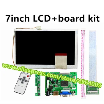 

7 inch 60pins 800*480 display LCD Controller KR070PC5S KR070PC7S screen monitor driver board HDMI VGA 2AV kit for Raspberry Pi