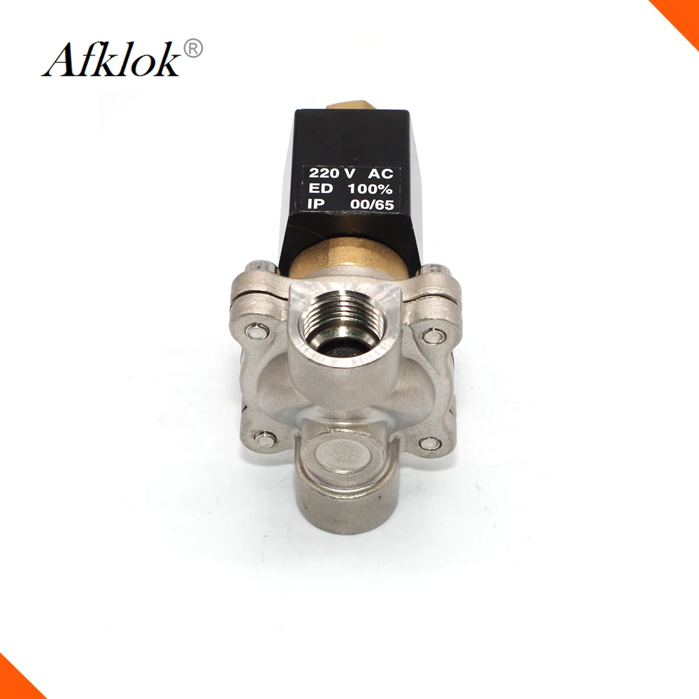 normally open water solenoid valve