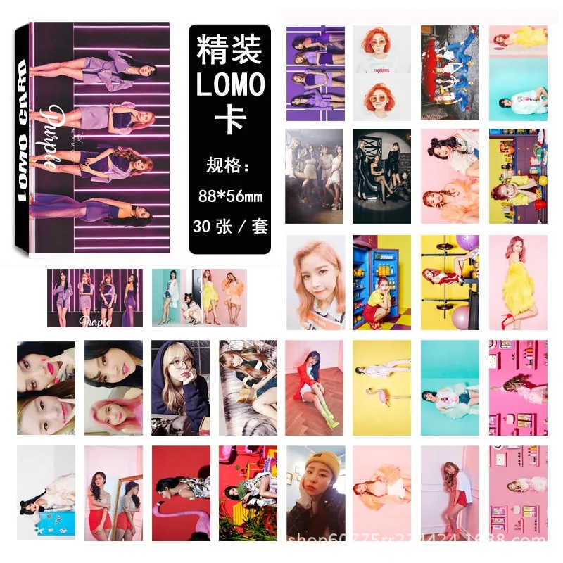 

30Pcs/set Kpop GFRIEND The Awakening Lomo Cards Postcards Decoration Self Made Photo Picture Cards Fan Gift Decoration Supplies