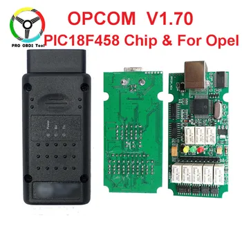 

Whole Sale OPCOM V1.59 OP-COM with PIC18F458 FTDI FT232RL Chip for Opel Car Diagnostic Scanner Flash Firware Update Free Ship