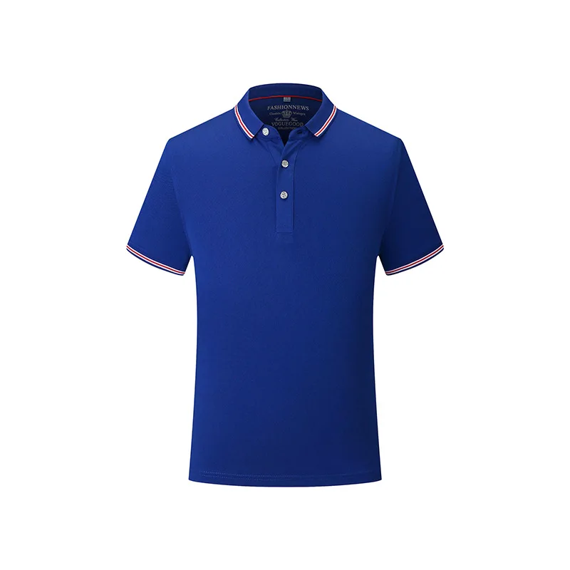 Спортивная тренировка, теннис Футболка короткий рукав Для Мужчин's Бизнес Повседневное однотонные летние рубашки поло быстросохнущая рубашка для отдыха Топ рубашка для бадминтона - Цвет: Blue