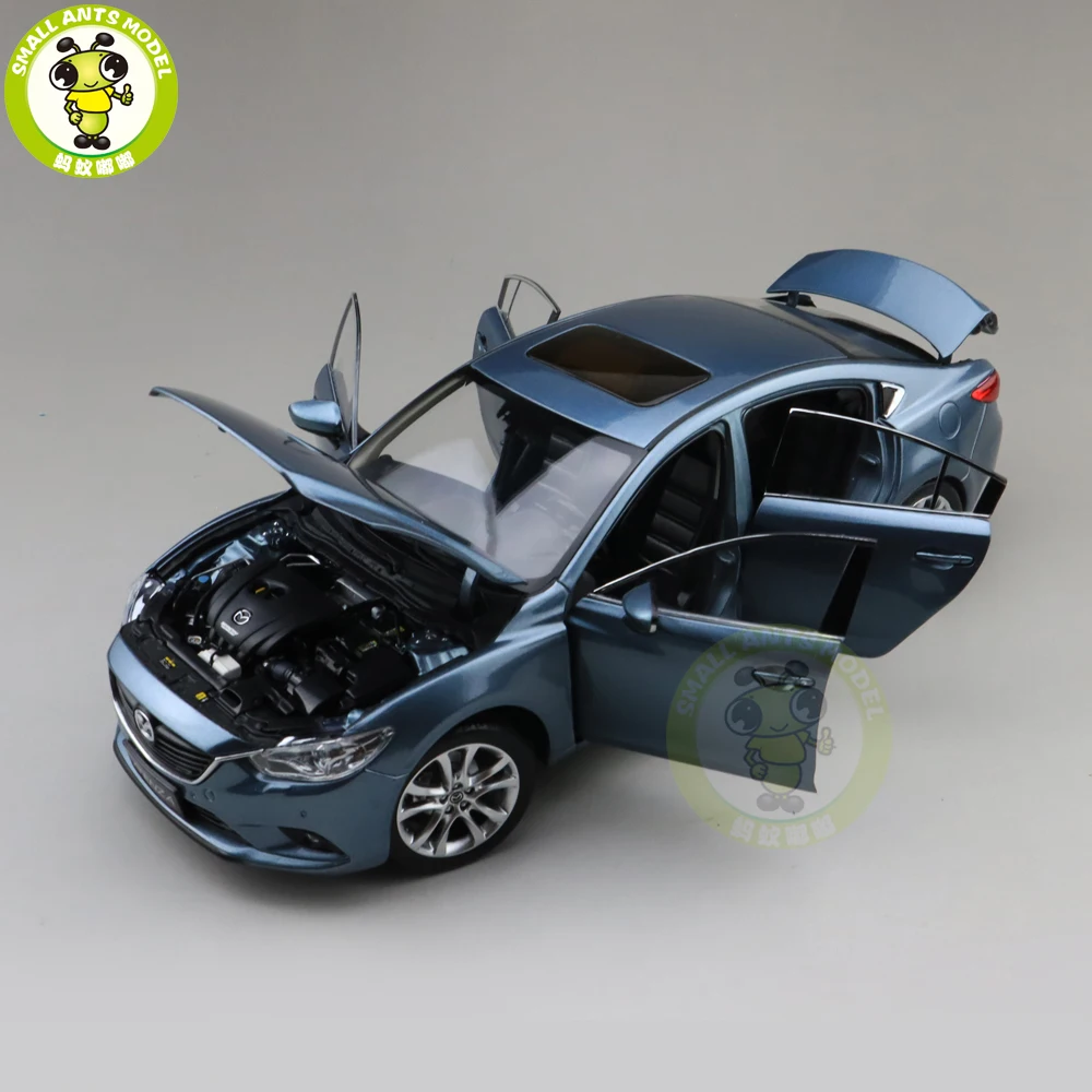 1/18 Mazda 6 ATENZA Diecast Car Model Toy Boy Girl Gift Collection Blue