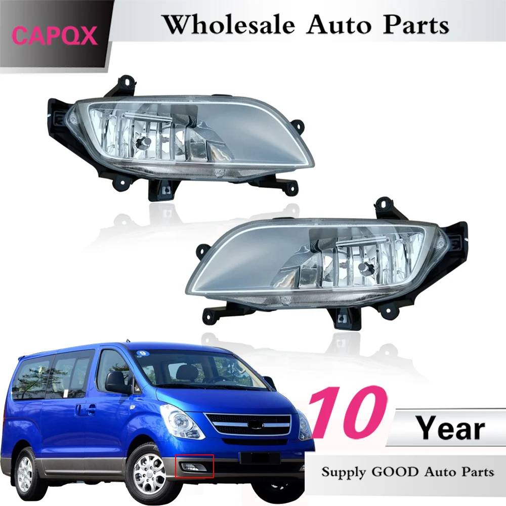 

CAPQX For Hyundai MPV H-1 Wagon Starex H1 2011-2014 Front Bumper Fog Light Foglight Replacement Running Lamp Driving Fog Lamp