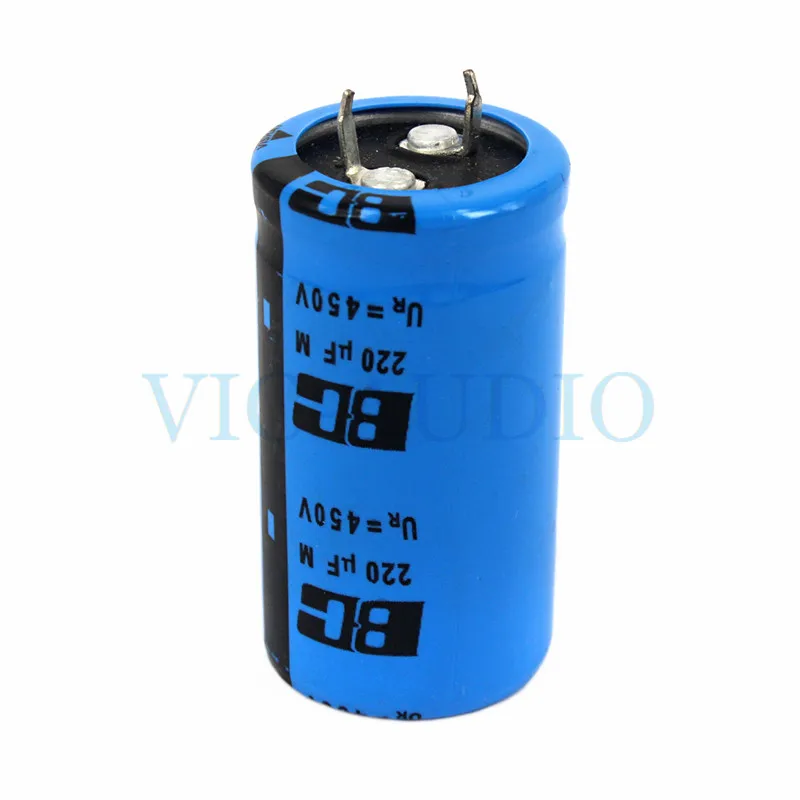 

DIY Amplifier Accessories HIFI Capacitor VISHAY BC 450V 220UF Capacitance Amps Electrolytic Capacitor Filter 1PC Free Shipping