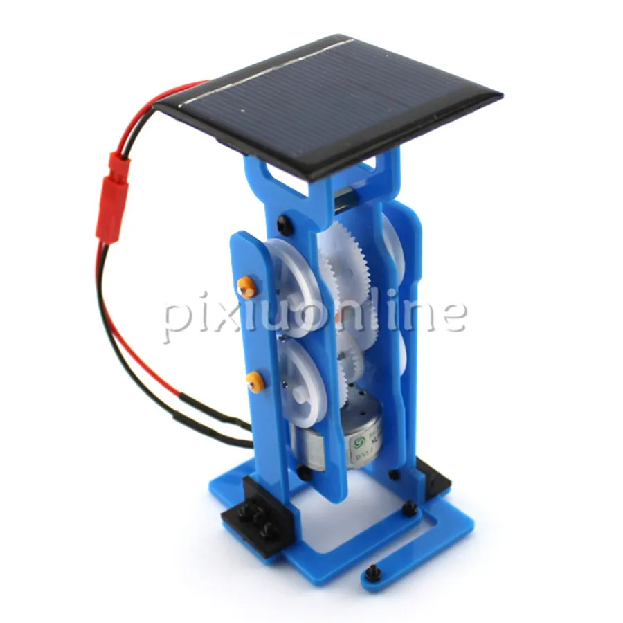 

1suit J678 Physical Experiment Model Solar Energy Walking Robert Model or Battery Power Resource Free Shipping Russia