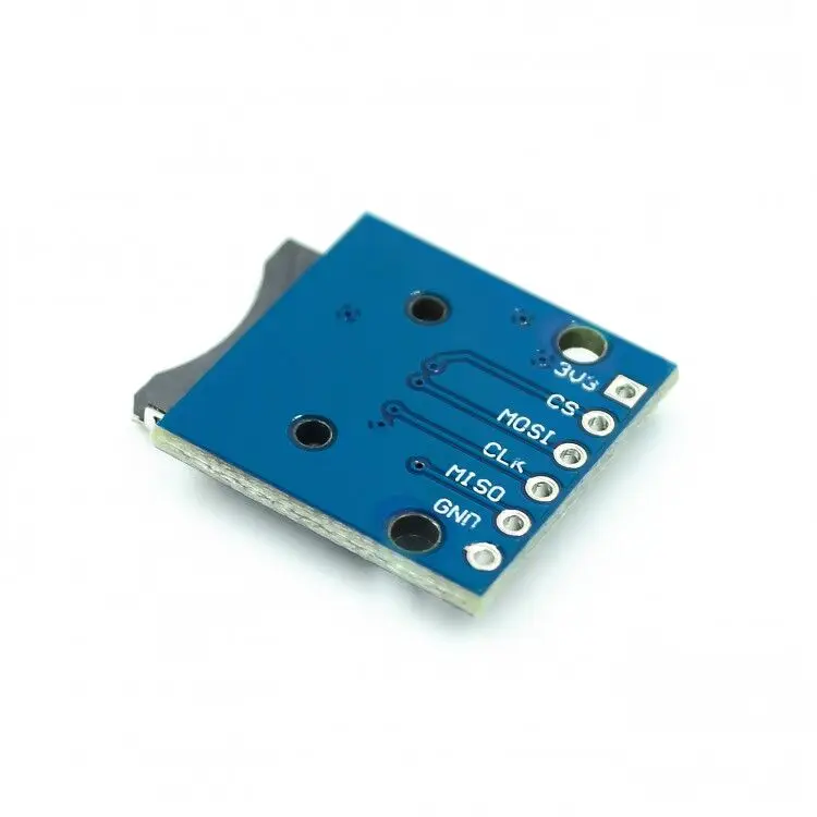 10 шт./лот Micro SD хранения Плата расширения мини Micro SD TF карты защитный модуль памяти с контактами для Arduino ARM AVR