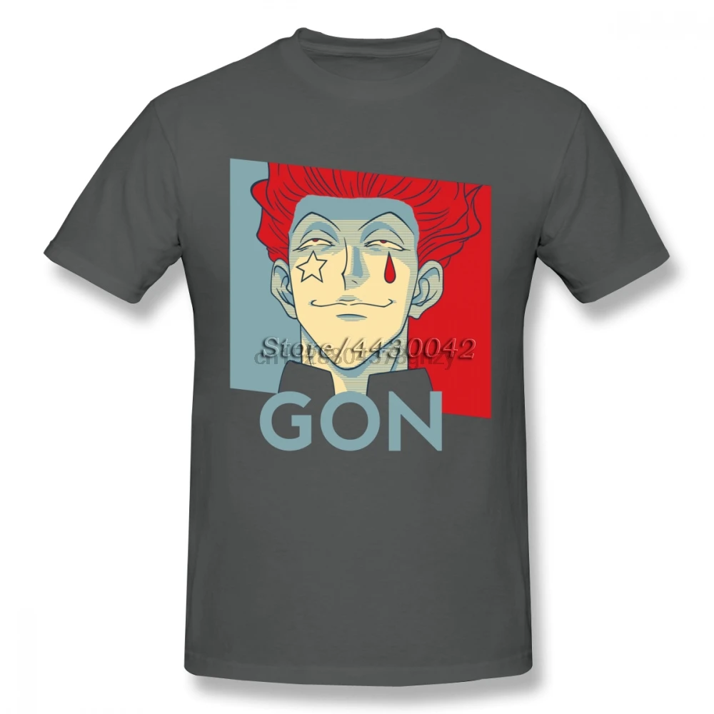 

Anime Hunter X Hunter T-shirt For Men Short Sleeve Cotton Plus Size Custom Tee