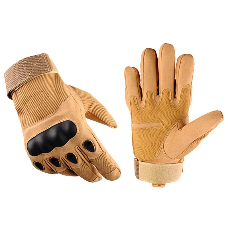 Men's Outdoor Black Hawk Tactical Military Finger Military Gloves Non