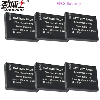 

6X DMW-BCM13E DMW-BCM13 DMW BCM13 Batteries for Panasonic Lumix ZS40 / TZ60, ZS45 / TZ57, ZS50 / TZ70, ZS27 / TZ37, and TZ41