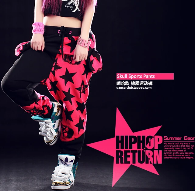 Шаровары в стиле хип хоп для детей и взрослых|dance pants|hip hop dance pantsbrand pants |