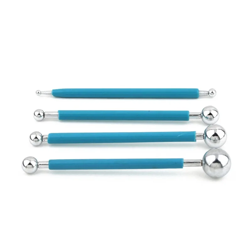 

Pottery Clay Dotting Tools DIY Dotting Pen Polymer Clay Modelling Ball Tools Plasticine Pottery Ceramics Sphere Sculpting Tool
