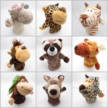 Животные, ручные кукольные игрушки, Классические каваи, Детские ручные кукольные куклы, новинка, милый подарок, собака, обезьяна, Лев, куклы-Маппет