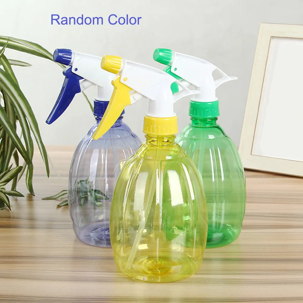 

1pcs 500ml Empty Spray Bottle Multi Purpose Use Sprayers Plastic Watering The Flowers Water Spray Garden Cleaning Random Color