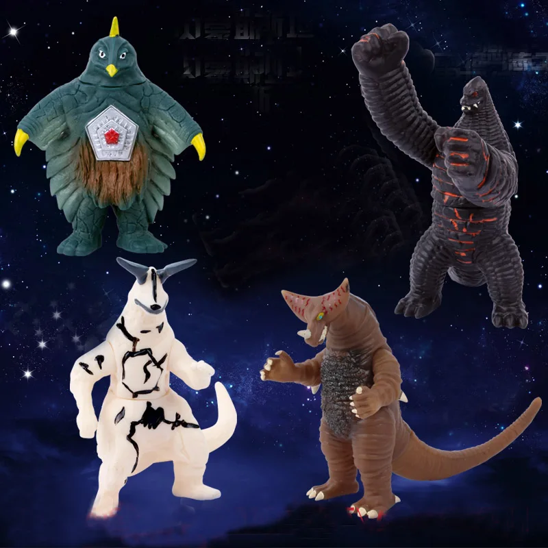 SALE 1PCS Cute Plastic Movie Monster Toys For Children Boys 12.5CM