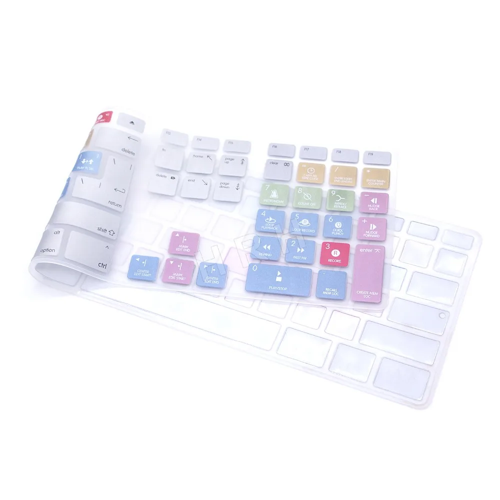 Avid Pro инструменты горячих клавиш дизайн клавиатура кожного покрова для Apple клавиатура с цифровая Проводная клавиатура USB Для iMac G6 настольных ПК Проводные