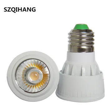 オンライン 超高輝度調光対応ac 110v 220v GU10 5 ワット 7 ワット 10 ワットled Cobスポットライトスポットライト電球MR16 GU5.3 GU10 E14 E26 E27 B22 Ledランプ