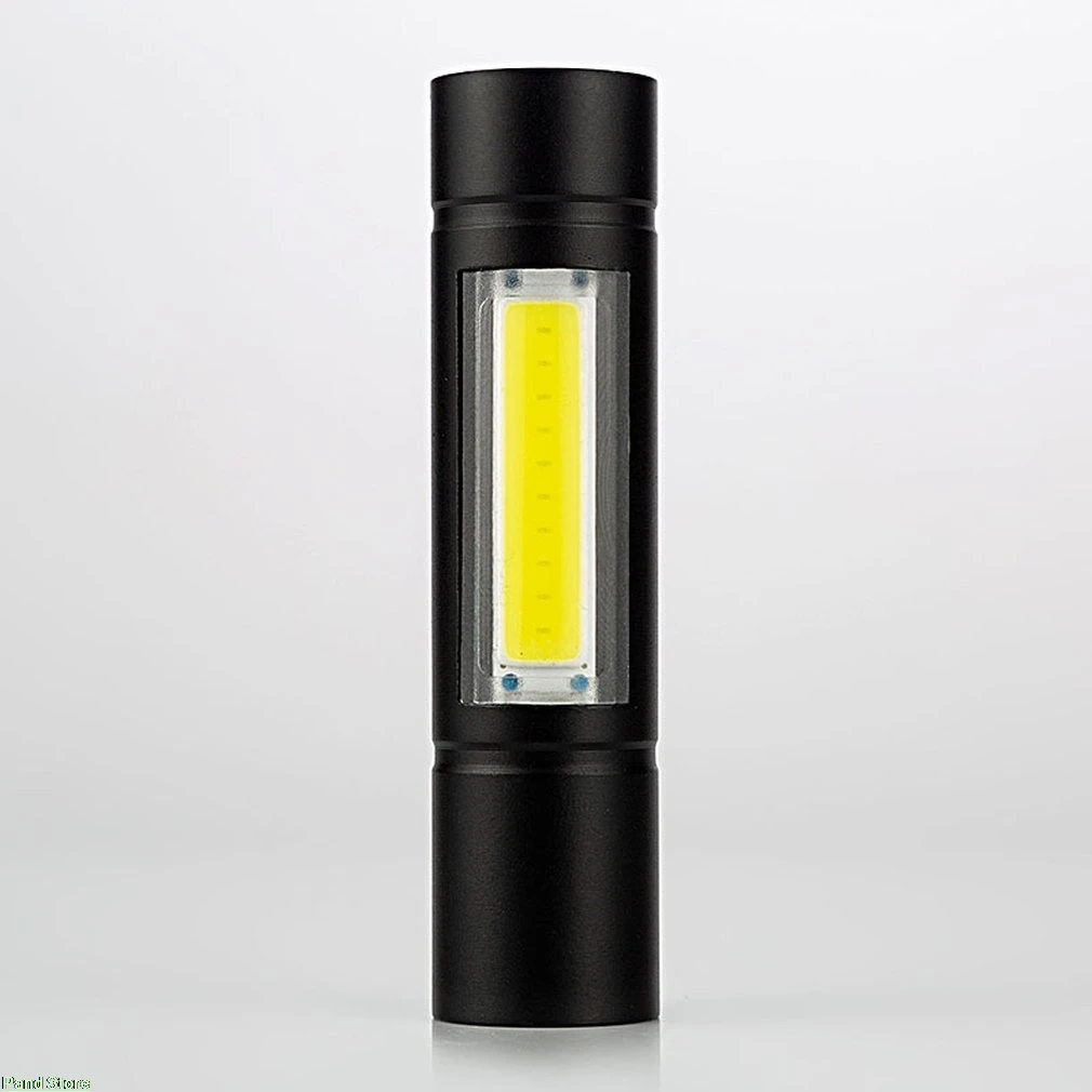 

Aluminum Alloy COB Flashlight High Power LED Waterproof Outdoor Emergency Camping Hiking Hunting Torch Flashlight