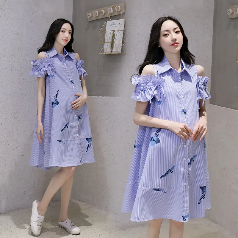 

Maternity Clothes for Pregnant Dresses Pregnancy Dress Casual Pregnant Women Fashion Comfortable Dress Pregnant Maternity Gown