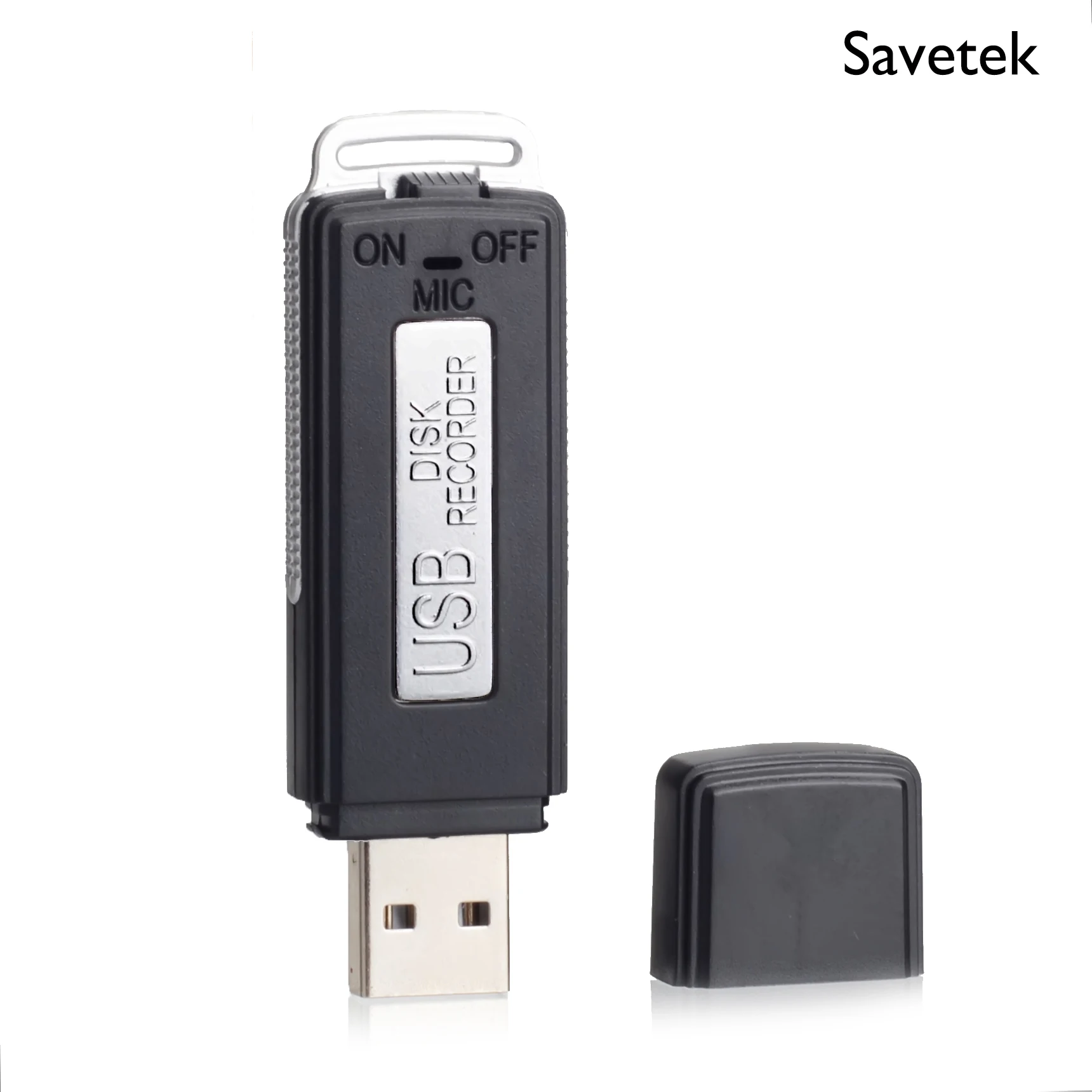 

Savetek 2 in 1 Mini USB Pen 8GB 16GB Digital Audio Voice Recorder With USB Device One Touch Recording 384kbps