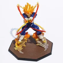 Anime batalha estado final flash pvc figura de ação collectible modelo brinquedo 15cm