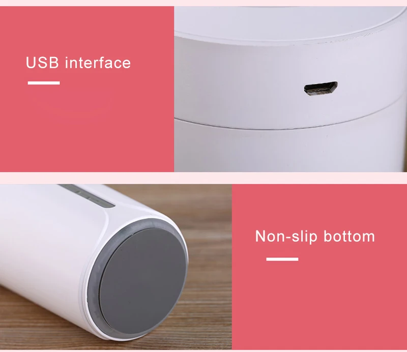 Домашний увлажнитель воздуха для автомобиля с USB бытовая очистка воздуха спрей красочный ночной Светильник увлажнитель воздуха увлажняющий 230 мл