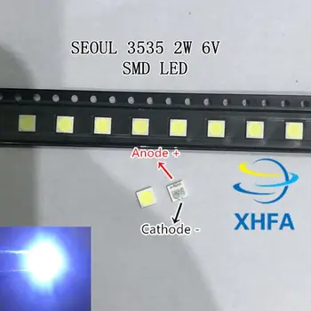 

50pcs SEOUL High Power LED LED Backlight 2W 3535 6V Cool white 135LM TV Application SBWVL2S0E