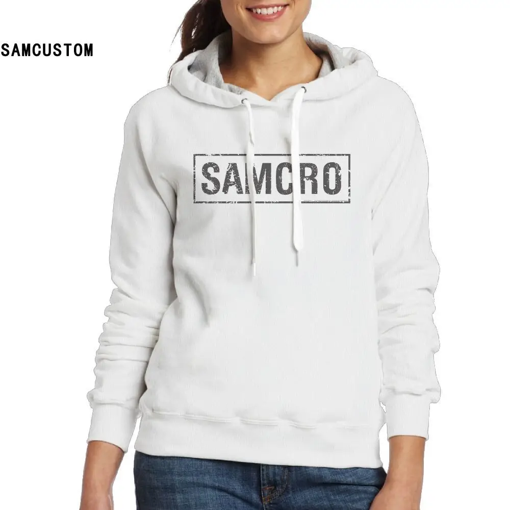 SAMCUSTOM Женская Толстовка и без карманов свитшоты Samcro 3d печать модная для
