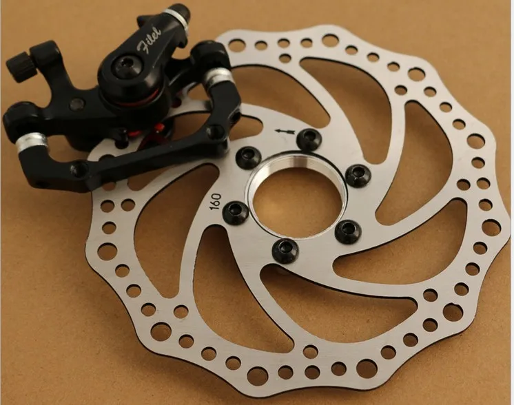 Передний/задний дисковый тормоз для электрического скутера, складной велосипед, электрический велосипед MTB, Интеллектуальный велосипед, конверсионные части, комплект тормозов