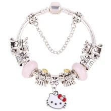 AIFEILI мультфильм кулон браслет ребенок высокое качество подарок DIY Fit для женщин ювелирные изделия европейские Горячие модели