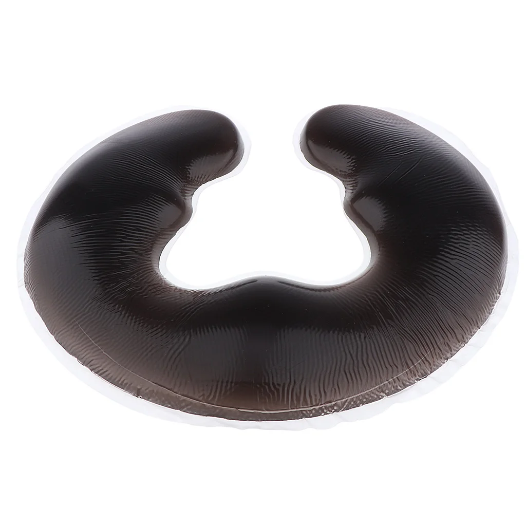 U Type Comfortable Silicone Face Down Pillow Cushion for Massage Beauty Spa Salon Table Bed