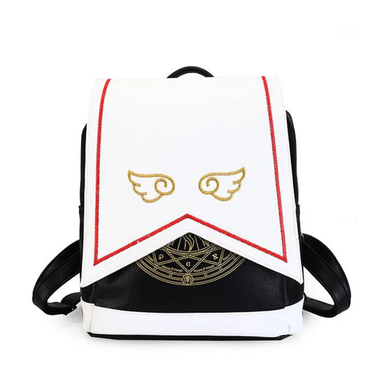 50 Geschenk Lolita Schulter Card Rucksack Captor Gilr Frauen Schule Teile Kinomoto los Tasche Magie Anime Sakura Zn7r4Zqz