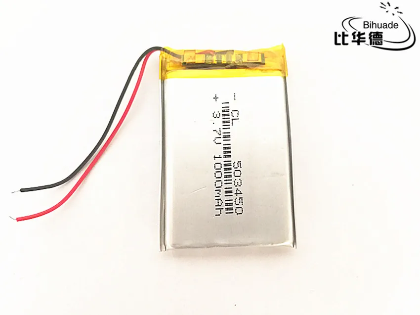 3,7 V 1000mAh 503450 литий-полимерный литий-ионный аккумулятор