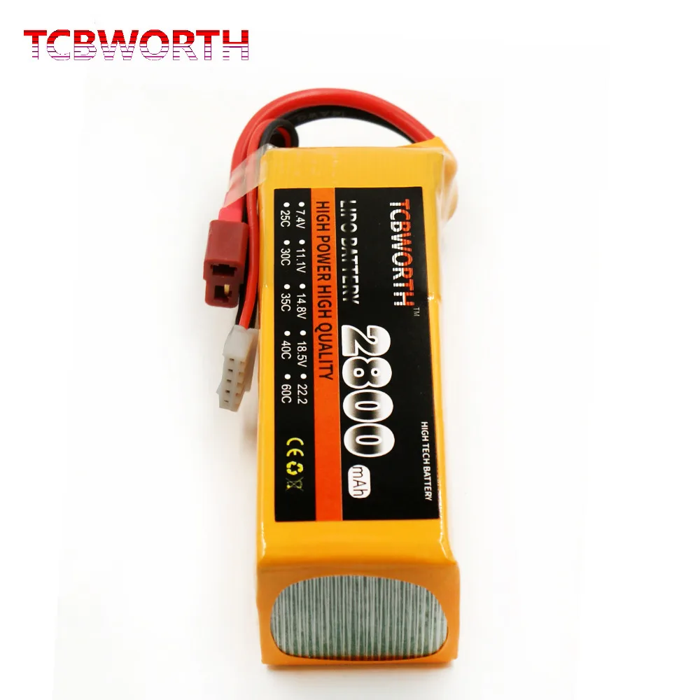 Новые нано RC Drone LiPo Батарея 2S 7 4 V 2800 мА/ч 30C для РУ самолет квадротор