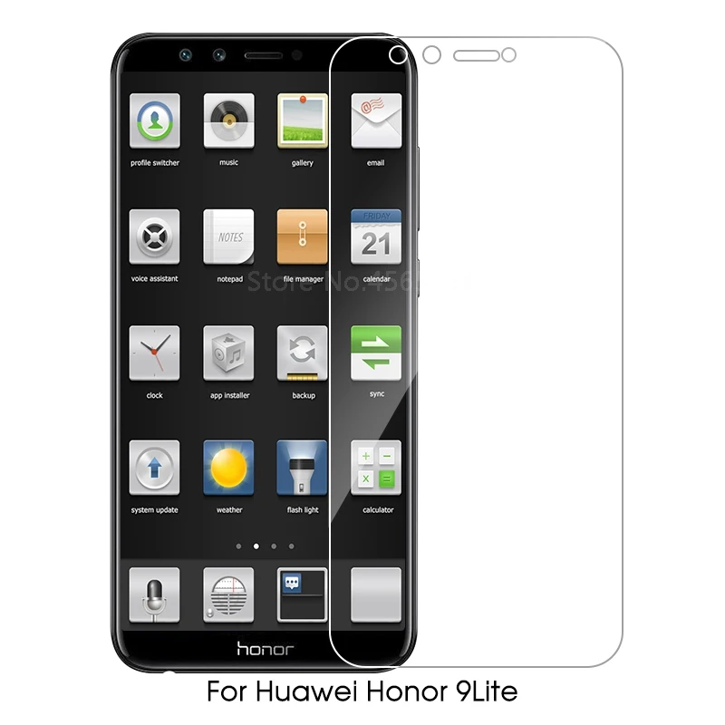 Закаленное стекло для Huawei Honor 9 Lite 5 65 дюйма Защитная пленка экрана стеклянный