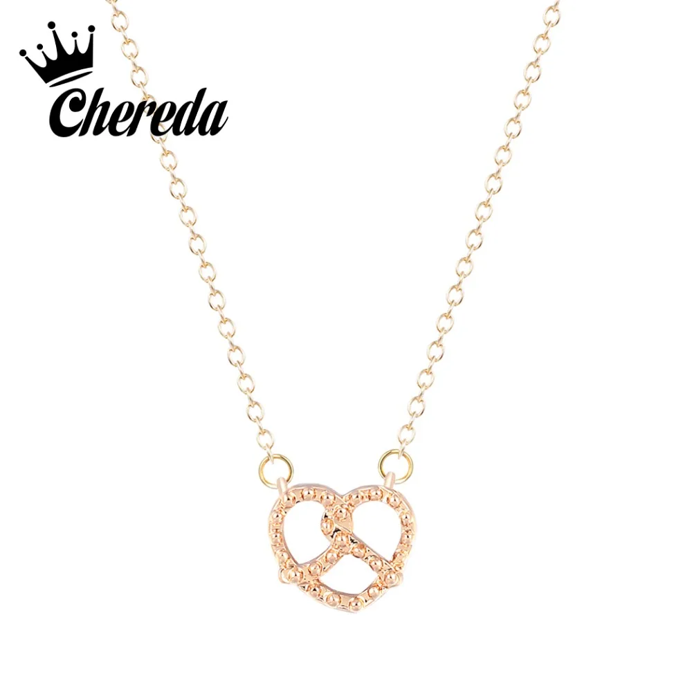 

Chereda Bohemian Simple Heart Necklaces & Pendants Tie Choker for Girls Geometric Pendant Necklace Jewelry Accessories