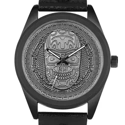 2018 новая мода простой бренд кварцевые часы мужские из натуральной кожи Акула сетки часы мужской моды платье наручные часы для украшения
