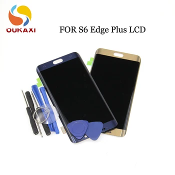 

S6 Edge Plus Screen For Samsung Galaxy S6 EDGE Plus G928 G928F LCD Display Touch Screen Digitizer No Dead Pixel