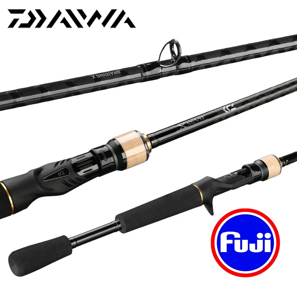 Original Daiwa Bass X 622uls 662mb 662mlb 642mls Lure Fishing Rod Casting Spinning Carbon Fuji Rings Reel Seat Fishing Tackle Fishing Rods Aliexpress