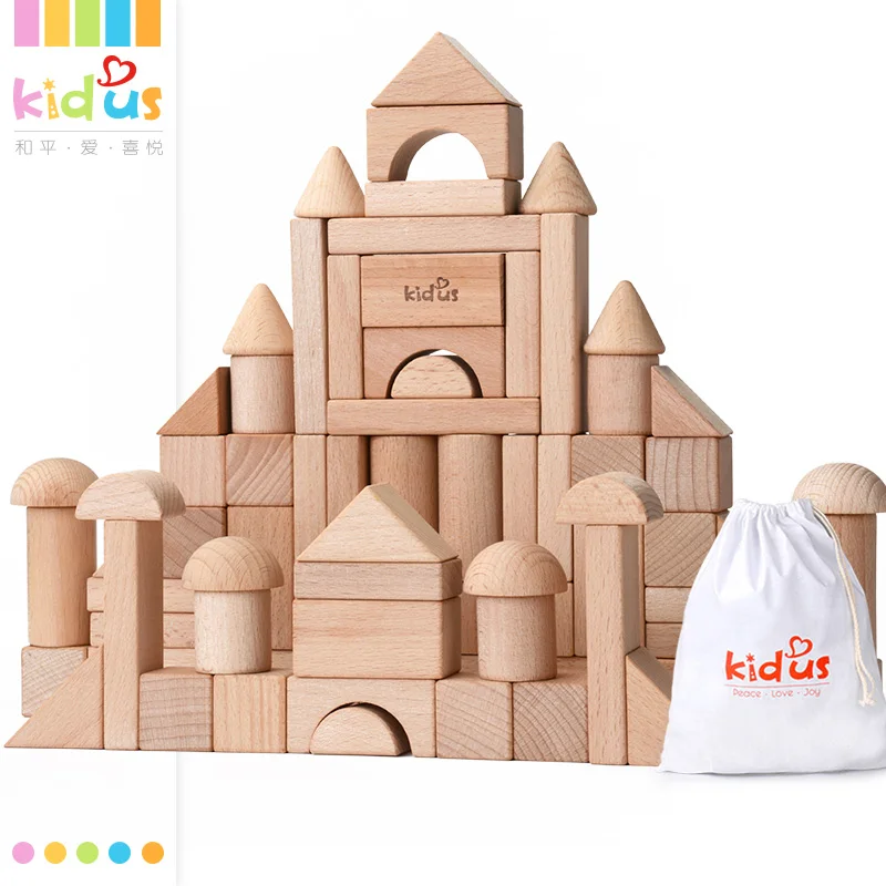 Wooden Tree Puzzle Wooden Assembling Tree DIY Block And Stem Puzzle
