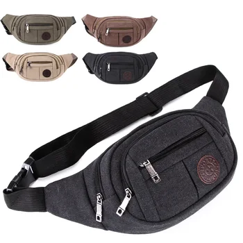 

Wholesale 2019 Fanny Pack Men Waist Bags For Men Fashion Cigarette Phone Case Money Belt For Travel Security Wallet Purse