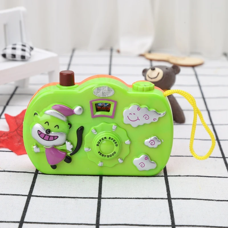 Животный принт Свет Проекция Камера игрушка Развивающие игрушки для детей Gift-m35