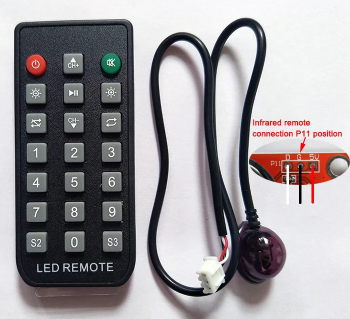 Infrared remote control