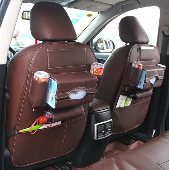 High Quality Car Seat Back Organizer Multi-Pocket PU Leather Hanging Bag Universal Storage | Автомобили и мотоциклы