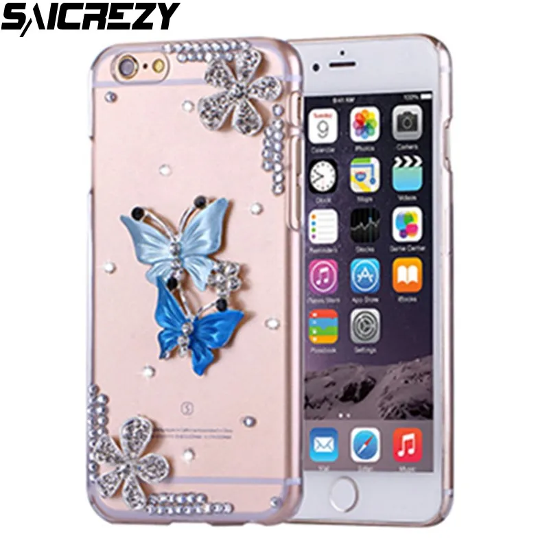 Luxury 3D Bling Rhinestone DIY Diamond Mobile Phone Back