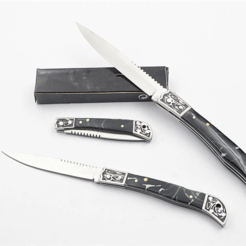 

Pocket Tactical Knife Folding Survival Hunting Knife Hiking Camping Knives with Outdoor Rescue EDC Multi Tool Hunting Karambit