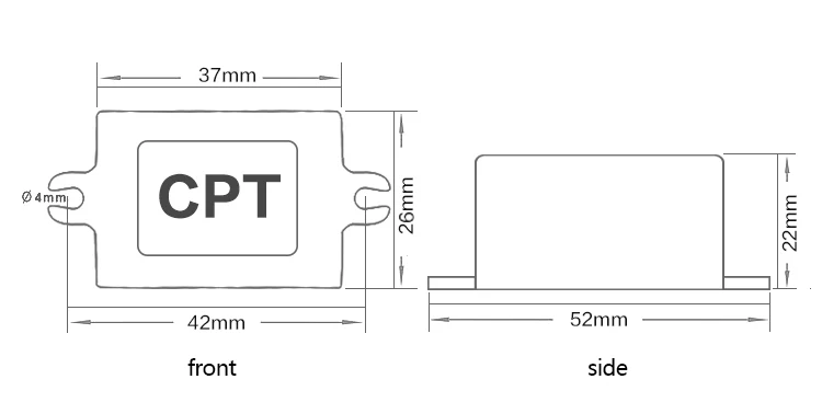 37X26X22mm